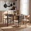 Metal Base Dining Table