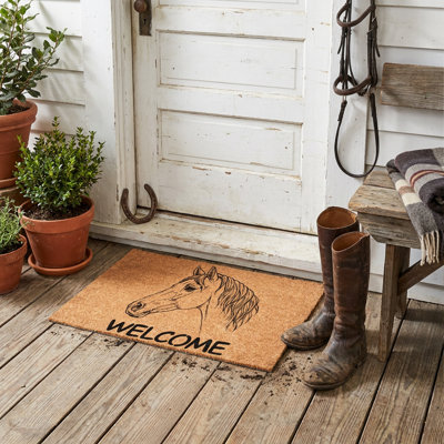 Danelis Non-Slip Animal Print Doormat