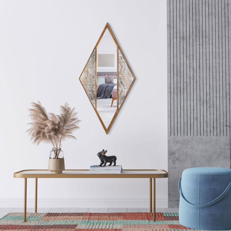 Muscogee Flat Metal Mirror