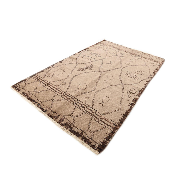 Tapis brun Odea