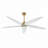 Chanille 5-Blade Solid Wood Ceiling Fan with LED Light and Remote Control-1313818201-1313818200-1313818203
