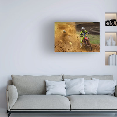 Carlos Gonzalez Dirt Dust Mud Canvas Art