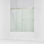 Revel 59.63'' x 55.5'' Double Sliding Bath Door with CleanCoat® Technology