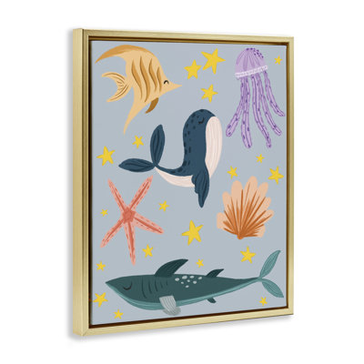  «Whimsical Marine Creatures» par Isabela Schielke