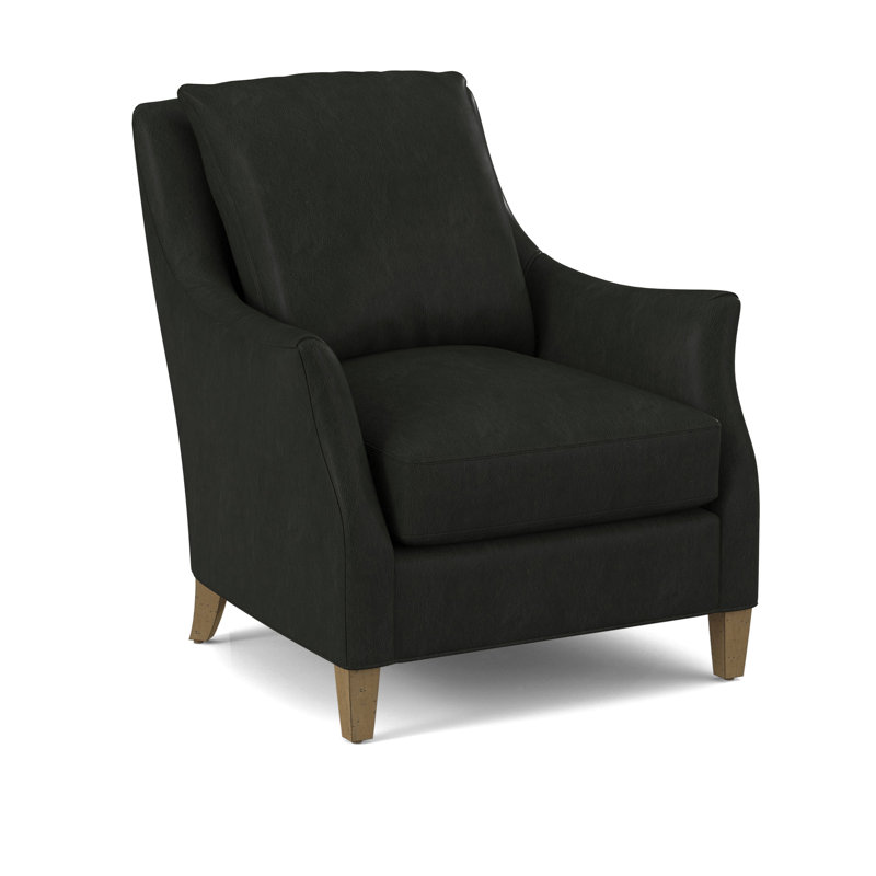 Armchair, Salvador Asphalt, White