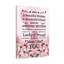 Mom Message Lucky And Proud Mother - Wrapped Canvas Print-1674090885