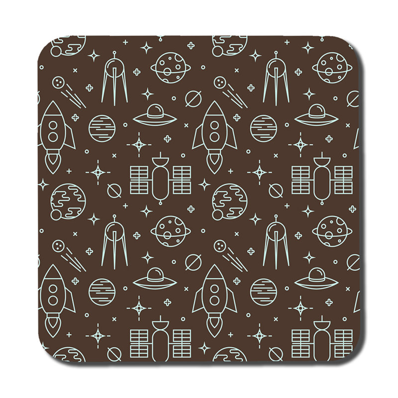 Square 6 Piece Coaster Set