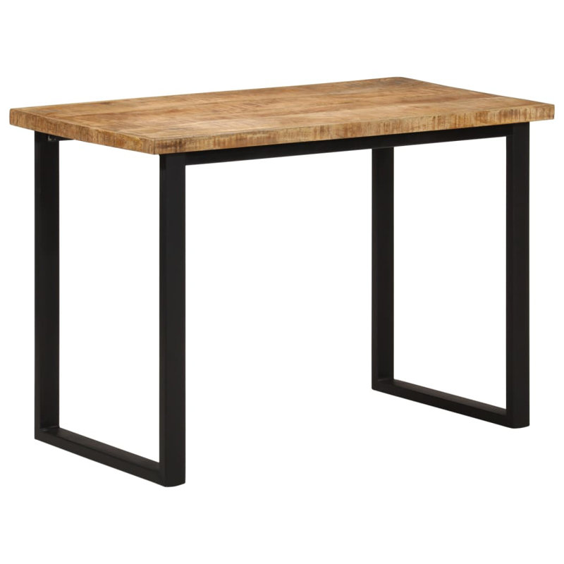 Declue Rectangular Metal Outdoor Dining Table , 110cm cm W 55cm cm D