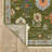Anneli Vintage Oriental Green/ Multi Area Rug-525058684