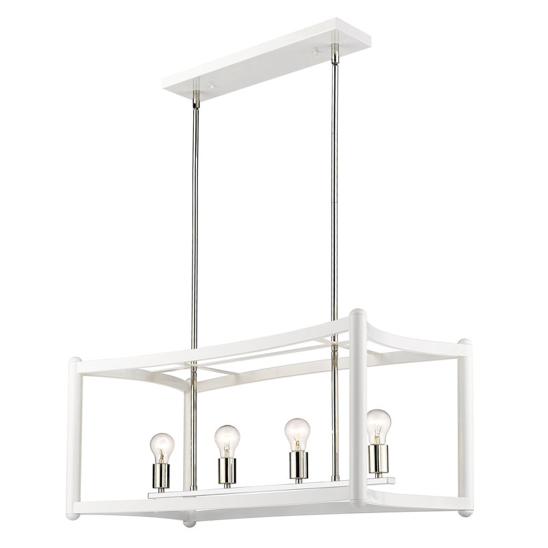 8 - Light White Lantern Pendant
