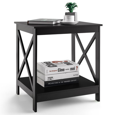 Table de bout avec rangement Temperence