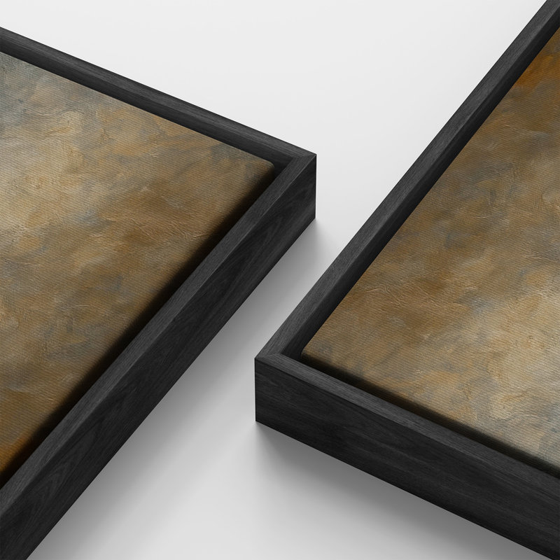 «Dark Dramatic Clouded Sky Abstract Atmosphere», reproduction d'art sur toile encadrée, H 60 po x l 30 po x P 1,5 po, Noir