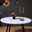 Addalee Round Metal Base Dining Table-922088237