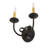 13" Wide Squire 2 Light Wall Sconce