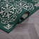 Charea Geometric Green/Cream Indoor & Outdoor Area Rug