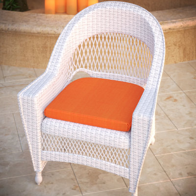 Coussin de remplacement pour coussin de chaise de salle à manger - L 18 x l 18 x P 2,5