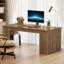 Bureau moderne de 63 pouces, bureau en bois