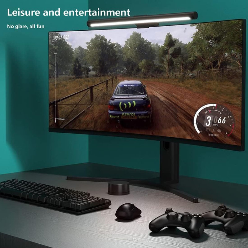 Xiaomi Mi Computer Monitor Light Bar - Space-Saving Wireless LED Lighting W/ Remote Control