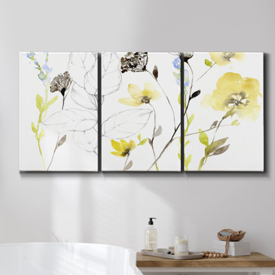 " Desert Mountains I " 3 - Pieces