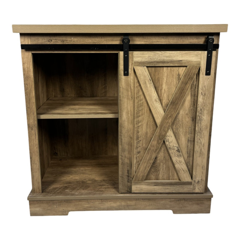 Buffet avec armoire de rangement et bar style campagnard