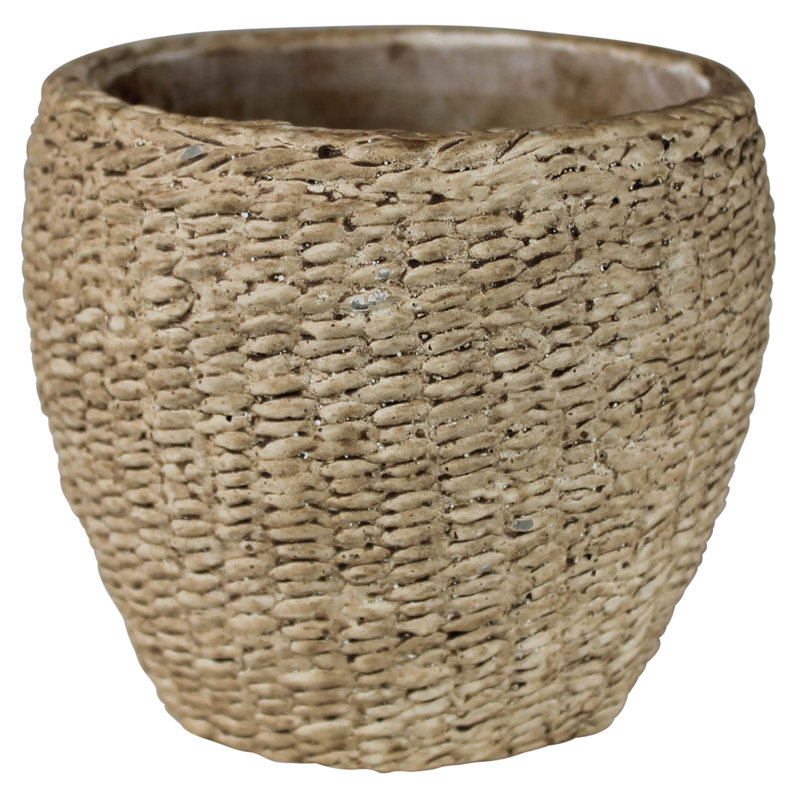 Cachepot, 4.25" H x 5" W x 5" D