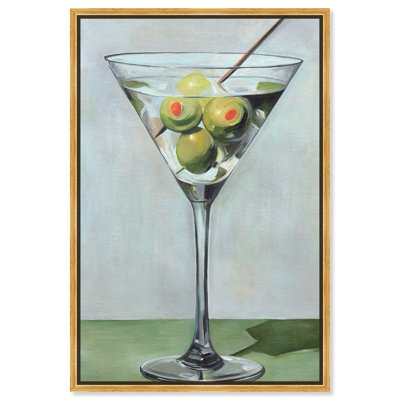 Happy Hour Party Canvas Trendy Coastal Print by