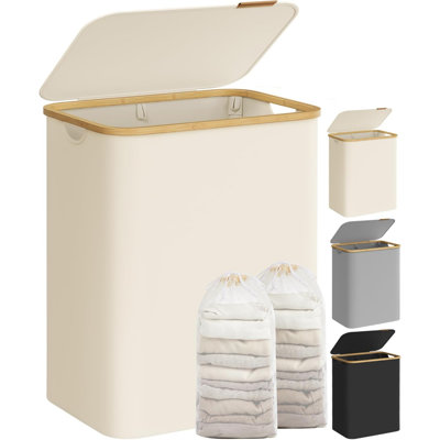 Cardboard, Faux Leather Laundry Room Organiser