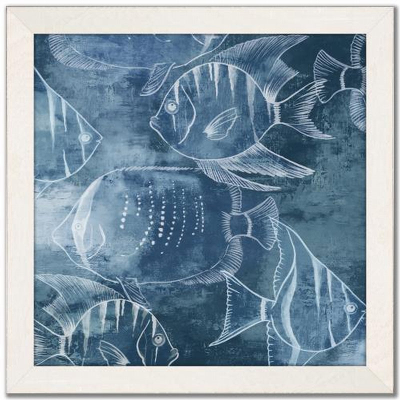 Under the Reef II Framed Wall Art