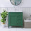 Meuble-lavabo simple 30 po avec lavabo intégré en céramique-1641570451