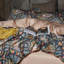 Ensemble d'édredon en microfibre à imprimé floral et feuille Vintage-108994938-109231336
