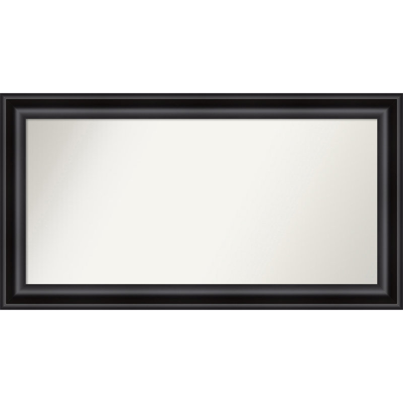Miroir d'appoint mural en plastique Churchton, 26,75 po x 49,75 po