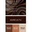 Gradient Abstract 54, art mural en métal brun-33835678