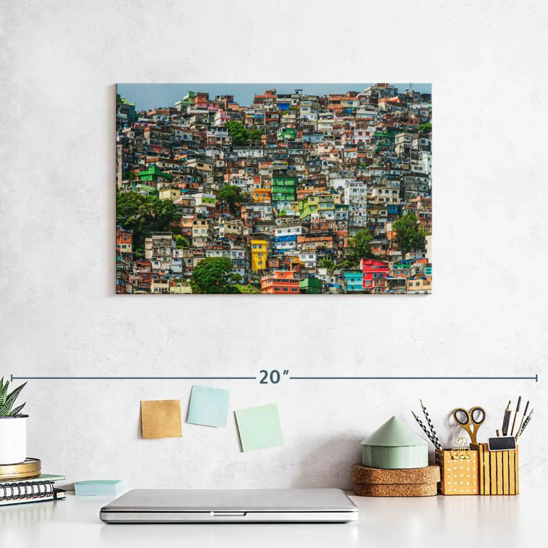 Lilie Rocinha Favela, 8" H x 12" W