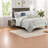 Reversible 5 Piece Bedding Sets, Polyester Seersucker Farmhouse Home