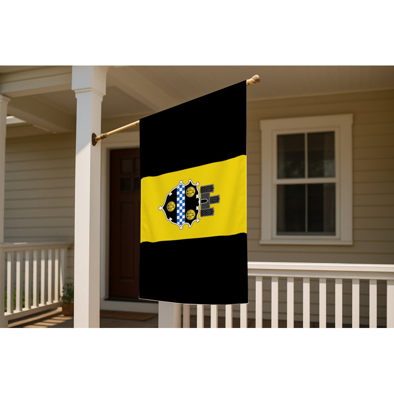 Drapeau de Pittsburgh City - drapeau extérieur, 24" H x 36" W