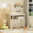Hessle 47.2'' Solid Wood Baby Changing Table With Four Drawers And Open Storage Space