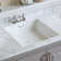 DeerValley Ursa 16" X 14" Rectangular Vitreous China Undermount Bathroom Sink with Overflow