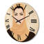 Horloge murale en bois Hijab-63903171
