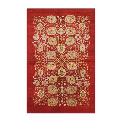 Tapis de style oriental rouge