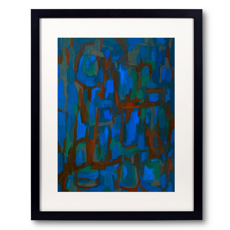 Circle Back Print by Susan Arthur, 21.25" H x 17.25" W