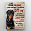 «I Am Your Rottweiler», impression sur toile-2147448938