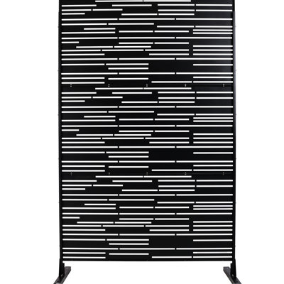 Écrans d'intimité en métal l 76 po H48 po - pour patio, balcon, jardin autoportant