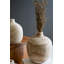  Ensemble de 5 vases à ampoules en bois sculpté 14,5 po