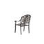 Fraizer Stacking Patio Dining Side Chair with Cushion