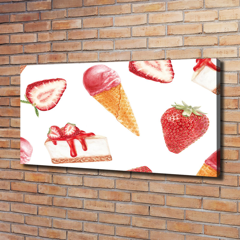 Dessert - Wrapped Canvas Print