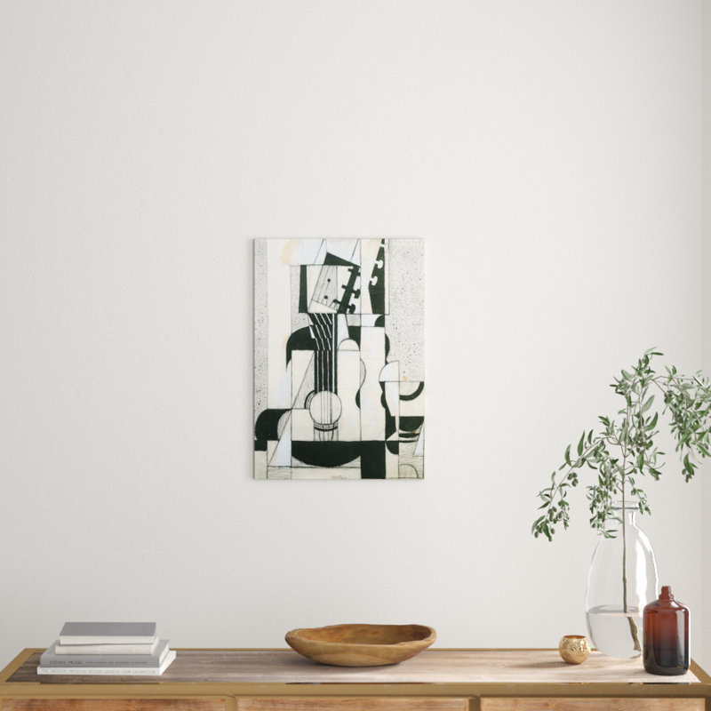 Juan Gris Guitar - Frameless Print, 59.4cm H x 42cm W