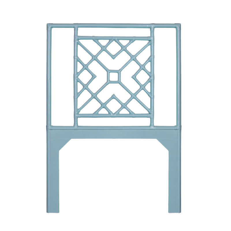 Ananias Headboard, Twin, Pool Blue