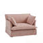 Canapé simple avec coussins décoratifs, assise profonde et large-42467911