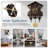 1 Set Diy Wall Clock Mechanism Kit Clock Pendulum Clock Hands Repair Kit