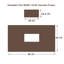 Auvent de remplacement pour abri de jardin-66362056